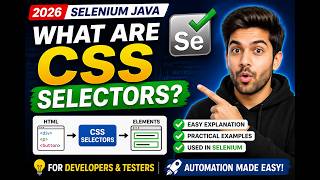 109. What are CSS Selectors? (Selenium Java 2026)