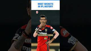 MOST WICKETS IN IPL HISTORY 🤬 | #shorts #cricket #ipl #short #trending #viral