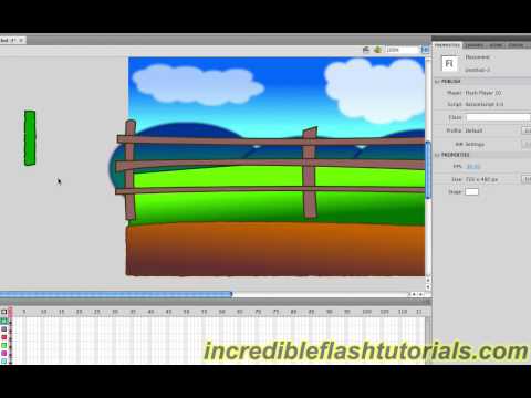 Adobe Flash Tutorial- How to Design a Cartoon Environment Adobe Flash Tutorial- How to Design a Cartoon Environment