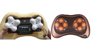 BONGKAR Bantal Pijat Elektrik | MASSAGE PILLOW SERBAGUNA | bantal pijat refleksi