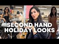 2ND HAND HOLIDAY LOOKS AT CROSSROADS TRADING: CASUAL, GLAM & DRINKS WITH THE GALS!