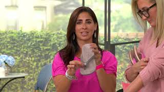 Vionic Patent or Textured Thong Sandals - Davina on QVC