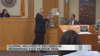 Trial against Muhammad Syed wraps up Friday, jury to deliberate Monday