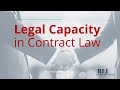 Legal Capacity in Contract Law • Can Minors Enter Into Contracts?