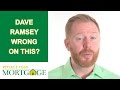 Dave Ramsey Wrong On Home Equity Loans? Do You Agree With This? Dave Ramsey Wrong On Home Equity Loans? Do You Agree With This?