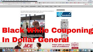 Dollar General Manager Call Cops on BW For Using Too Many Digital Store Coupons
