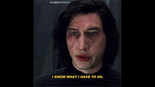 Kylo Ren / Ben Solo "I know what I have to do." | Star Wars: The Last Jedi, Adam Driver