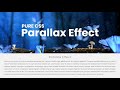 Parallax Effect using HTML and CSS | No Javascript