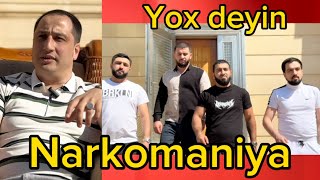 Narkotik, alkoqol problemlərdən çıxış yolu deyil!