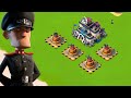 Boom Beach 4 MAX Lazor Beams vs Defending Hammerman