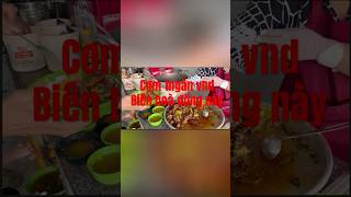Quán cơm 1k ở biên hòa đồng nay. #choquevlog #dulich #amthuc