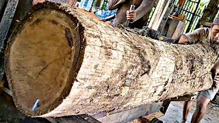 the amazing wood cutting process at the woodworking shop