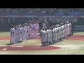 【珍】プロ野球選手の整列挨拶：明治神宮外苑創建90年記念奉納試合 東京六大学選抜 対 東京ヤクルトスワローズ 戦