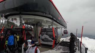 [4K] Skiing Jahorina, Gondola and Ogorjelica, Snowy Staze 8, 8a, 2 and 1, BiH RS, GoPro HERO10