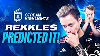 Rekkles Predicted It! | G2 LoL Stream Highlights