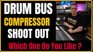 DRUM BUS COMPRESSOR Shoot Out | DBX, Audioscape, Distressor, Wes Audio