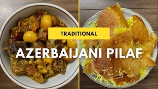 Super delicious Azerbaijani Pilaf/ Çox ləzzətli Aş-qaralı plovun hazırlanması/ Leziz Pilav tarifi