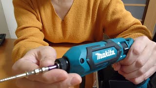 【主婦の初めてのDIY】マキタの充電式ペンインパクトドライバをかりました。makita TD022SHX　Housewife's first DIY