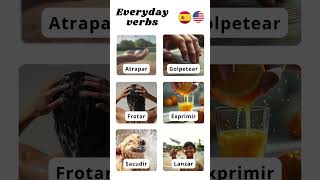 Learn 6 essential everyday verbs in Spanish! 🇪🇸 These are common actions you use daily.