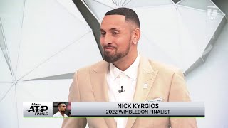 Nick Kyrgios Makes Tennis Channel Debut