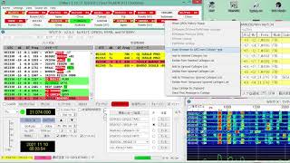 【アマチュア無線　FT8】2021 11 10 14 19 34