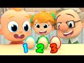 20mins Best Songs of Miliki Family ! Numbers Song with Little Chick, Baby Miliki version!