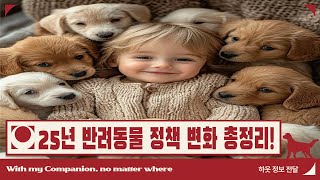 2025년 반려동물 정책 변화 알아야 할 5가지! #반려동물 #반려견 #하웃