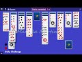 microsoft solitaire collection spider expert november 10 2024 daily challenges