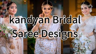 Kandyan Bridal Saree Designs || Kandyan Bridal Saree || Kandyan Bride || Sri Lankan @AshiFashion