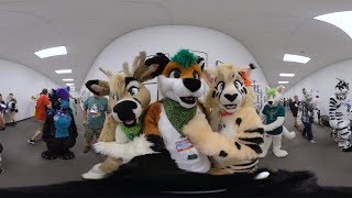 Anthrocon 2019 - Random Clips in 360