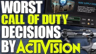 WORST Call of Duty Development Decisions that BACKFIRED