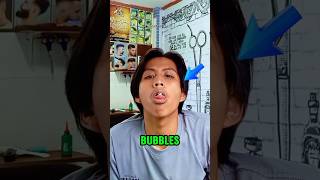 Unique Trick, Make Bubbles from Your Saliva‼️#shorts #viralvideo
