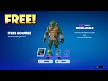 How To Get TEENAGE MUTANT NINJA TURTLE Skins For FREE in FORTNITE!