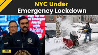 US News: NYC Travel Ban Announced Amid Historic Blizzard | New York Blizzard | US News