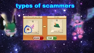 TYPES OF SCAMMERS IN AJPW| ANIMAL JAM PLAY WILD