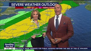 Fun at the weather wall