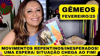 GÊMEOS ♊️ Movimentos Repentinos e Inesperados •Uma Espera/ Situação Chega ao Fim!