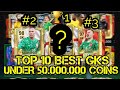 Top 10 Best goalkeepers in FC MOBILE 24 under 50.000.000 coins💵