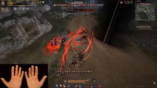 BDO PVP - AP Warrior vs DP Wizard 1v1