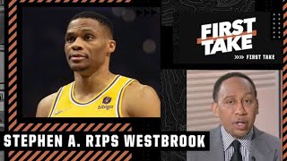 Trade Russell Westbrook to the Knicks?! Stephen A. doesn’t want him! 🙅‍♂️| First Take