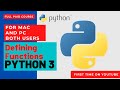 Defining Functions | Coding for Kids: Python: Learn to Code with 50 Awesome Games and Activities