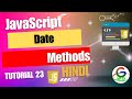 JavaScript Date Methods || Guri Web Developer || JavaScript Tutorial in Hindi