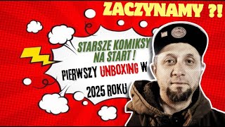 Pierwszy w 2025 roku Unboxing  - Starsze komiksy na tapet !