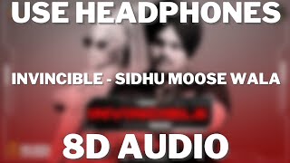 INVINCIBLE (8D Audio) | Sidhu Moose Wala | Stefflon Don | The Kidd | Moosetape