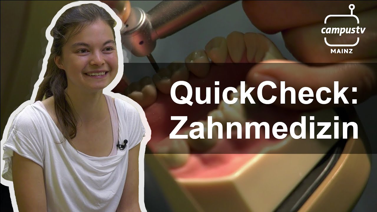 Zahnmedizin Studieren – So Ist Es Wirklich! | QuickCheck - YouTube