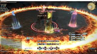 【FF14】極イフリート討滅戦 レベル制限解除 ４人 音声解説 盾視点