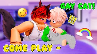 Roblox Gay Story 💖 I Kissed The Hot GAY Guy When I First Met Him!🌈 (BERRY AVENUE RP)