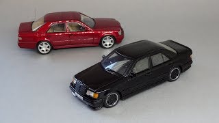 Mercedes-Benz 300 E AMG 5.6 Hammer |обзор масштабной модели 1:43| Spark