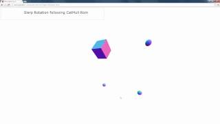 WebGL Cube interpolations