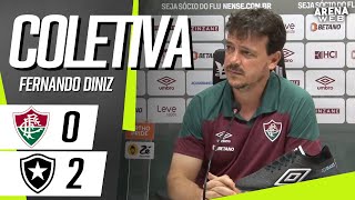 COLETIVA FERNANDO DINIZ | AO VIVO | Fluminense x Botafogo- Brasileirão 2023